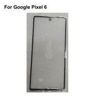 สำหรับ Google Pixel 6เลนส์กระจก Lcd ด้านหน้าสำหรับ Google Pixel แผง6หน้าจอสัมผัสกระจกกรอบนอกโดยไม่ต้องเฟล็กซ์