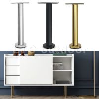 1Pcs Stainless Steel Multi-size Gold Metal Furniture Legs As Replacement for Sofa Cabinet Dressers Tv Stands Furniture Feet Furniture Protectors Repla