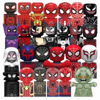 KT1010 1016 KT1055 Heros Movies Series Building Bs Spiders-Man Anime Cartoon Mini-Figures Action Toy Bricks Kids WM6052 6071