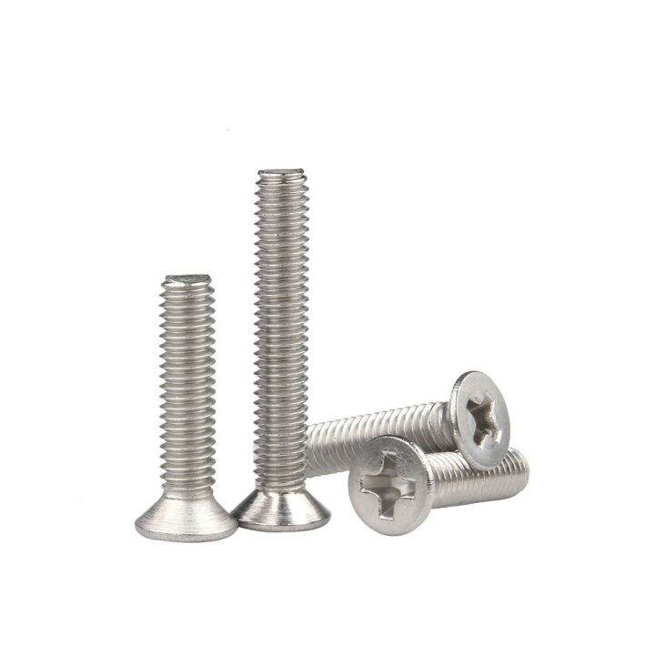 m1-m1-2-m1-4-m1-6-m2-m2-5-m3-m4-m5-m6-m8-phillips-flat-head-machine-screw-metric-thread-countersunk-bolt-304-stainless-steel