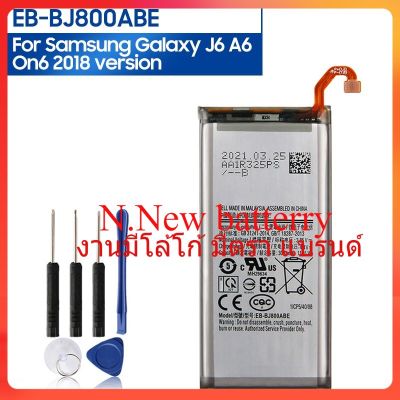 แบตเตอรี่ EB-BJ800ABE สำหรับ Samsung GALAXY J6 A6 On6 2018รุ่น SM-A600F J600แบตเตอรี่3000MAh