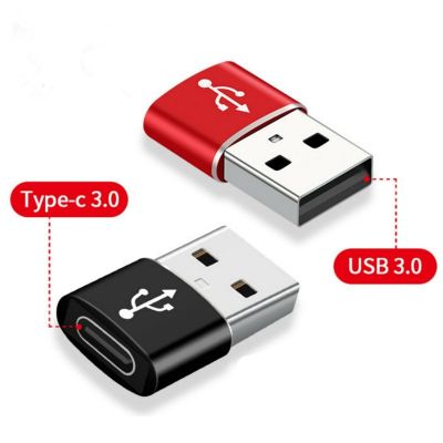 USB 3.0 Type C Female To USB A Male Adapter Converter USB Female to Male Type C Adapter For Samsung Note 20 S20 Ultra Huawei Electrical Connectors