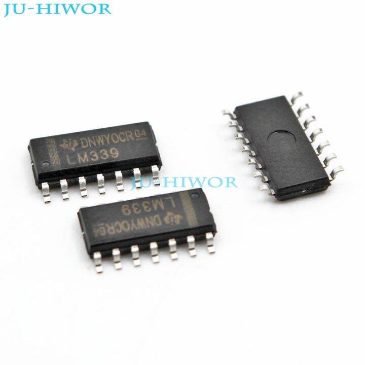 10 Pieces LM339N IC Chip - DIP-14 Low Power Quad Voltage Comparator (USA Seller)