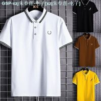 Fred Perry 2022เสื้อยืดแขนสั้นสำหรับผู้ชาย,เสื้อเสื้อโปโลข้าวสาลี FP ใหม่ธุรกิจสถานียุโรปฤดูร้อน