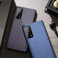 เคสสำหรับ Xiaomi Mi 10T Pro Lite 5G สิ่งทอเคสมือถือปกหนัง PC แบบแข็ง TPU เคสโทรศัพท์สำหรับเคส Xiaomi Mi 10T Lite