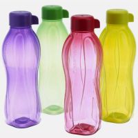 Tupperware eco bottles จุ500ml. พลาสติก 4สี 4ใบ