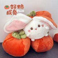 【COD】แปลงร่างได้ สตรอเบอร์รี่ แครอท กระต่าย ตุ๊กตา 2 in 1 tomato rabbit ของเล่นตุ๊กตา สามารถใช้เป็นหมอนหรือของตกแต่ง