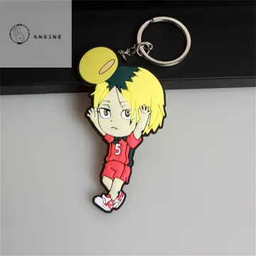 Haikyuu Anime Keyring Pendant KeyChain Shoyo Hinata Tobio Kageyama