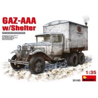 โมเดลประกอบ MiniArt 1/35 MI35183 GAZ-AAA W/SHELTER