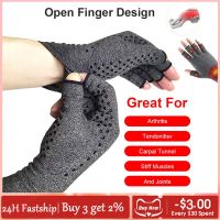 Compression Arthritis Gloves Wrist Support Cotton Joint Pain Relief Hand Brace Men Women Therapy Wristband Compression Gloves