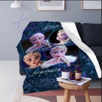 Frozen Throw Blanket,xzx180305, Snow Journey,  Multicolor, 100% Polyester, 1 Each    14