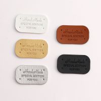 【CW】 20pcs Tag Leather Labels Sewing Garment Jeans Shoes Tags Decoration Accessories