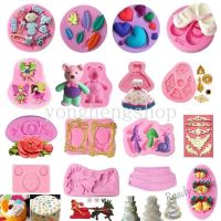 【Ready Stock】 ♤☏∋ C14 3D Fondant Silicone Mould Cake Mold Chocolate Baking Moulds Baby Shower Cake Sugarcraft Decorating Tool Kitchen Accessories