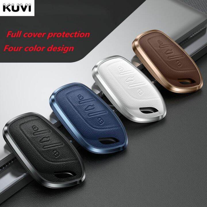 metal-leather-car-remote-key-cover-case-shell-fob-for-mg4-mg5-mg6-mg-zs-ev-hs-ehs-zx-gt-roewe-rx3-rx8-erx5-rx5-i6-i5-accessories