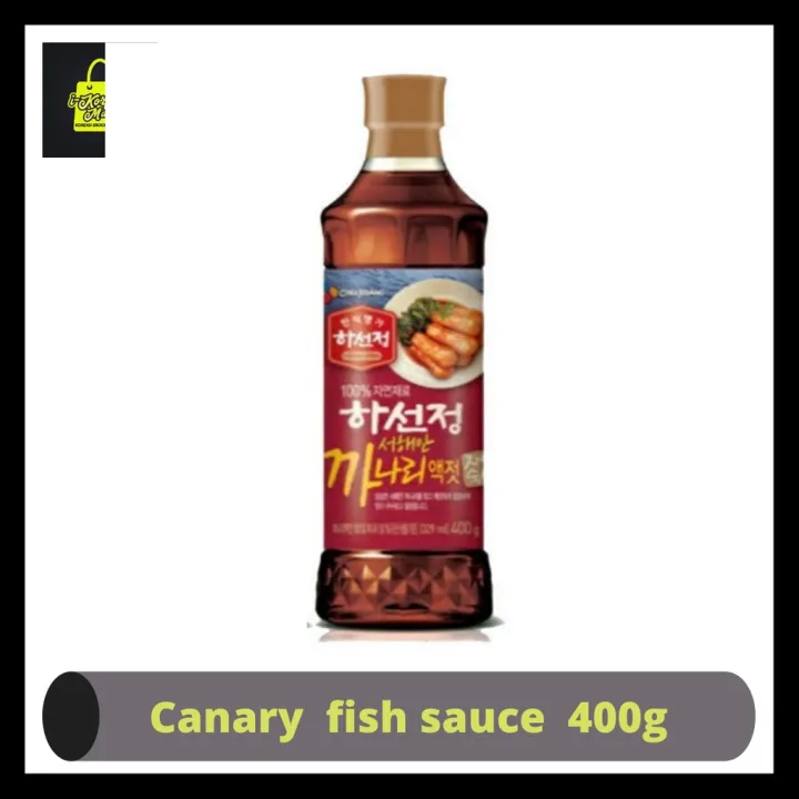 Korean Fish Sauce Canary for making kimchi 400ml/800ml Lazada PH