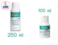 Saugella Attiva pH 3.5 100 ML/250ML.ซอลเจลล่า แอ็ทติว่า 100ml /250ml   (1ขวด) ทำความสะอาดจุดซ่อนเร้น