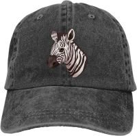 Zebra Head Baseball Cap Adjustable Dad Hat Classic Trucker Hats for Women Men