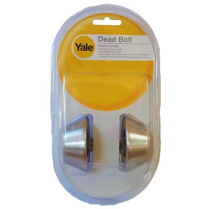 Yale Double Cylinder Deadbolt Lazada PH
