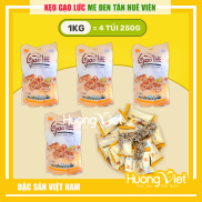 1KG kẹo gạo lức sấy giòn mè đen Tân Huê Viên