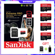 Thẻ SD Sandisk Thẻ Nhớ U3 1TB 32GB 64GB 128GB 256GB 512GB C10 A2 90 MB