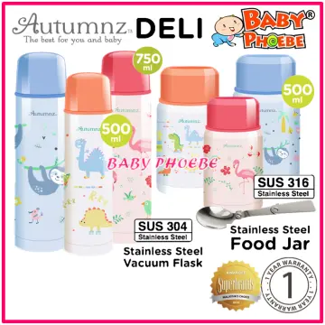 AUTUMNZ 450ML Stainless Steel Baby Food Thermos Baby Food Jar