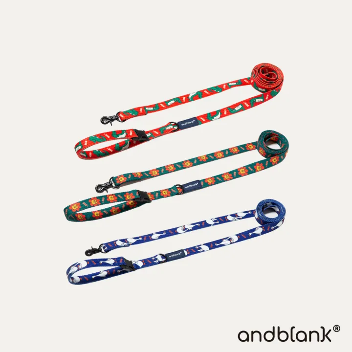 Andblank® Leash Graphic Series สายจูงสุนัข มาพร้อมฟังก์ชั่น และสีสันเป็นเอกลักษณ์ Th