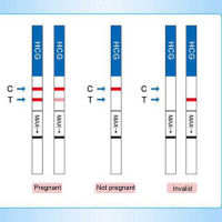 การทดสอบการตั้งครรภ์ก่อนกำหนดที่บ้านในทางปฏิบัติการทดสอบการตั้งครรภ์ก่อนกำหนดความไวสูงสะดวก 100 ชิ้นแบบพกพาสำหรับผู้หญิงการทดสอบการตั้งครรภ์ที่บ้านหญิง