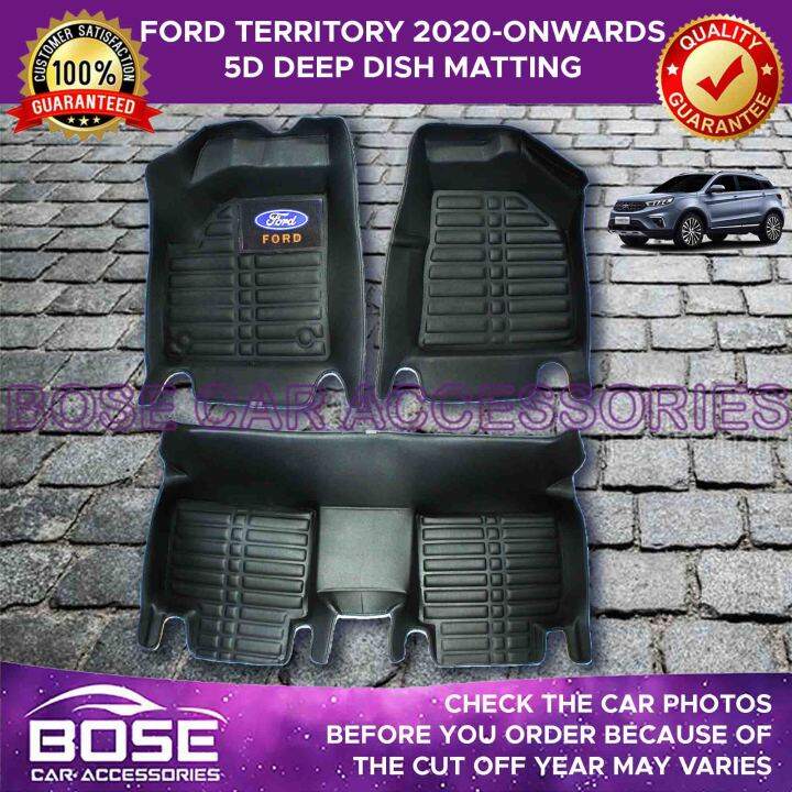 5D Black Deep Dish for Ford Territory 2020 2021 2022 Model / Deep Dish