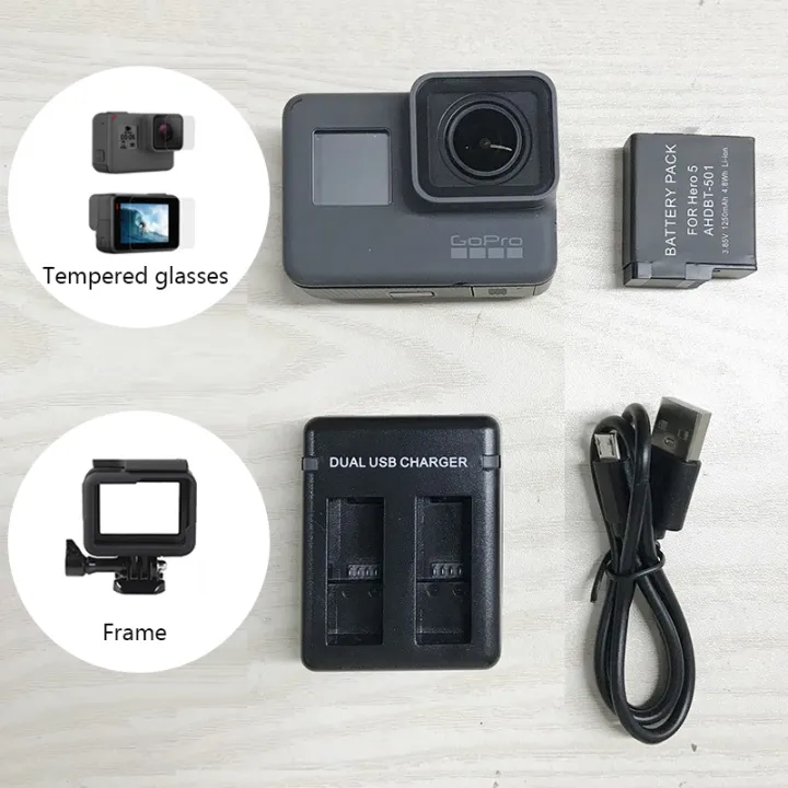 [COD]GoPro HERO 5 black gopro 4 3 for vlog TIK TOK 4K Action camera