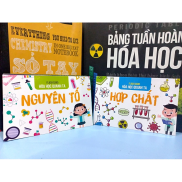 COMBO FLASH CARD HÓA HỌC  NGUYÊN TỐ + HỢP CHẤT  - Á Châu Books