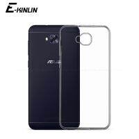 Ultra Thin Slim Clear Soft TPU Case สำหรับ ZenFone 4 Selfie Lite ZD553KL ZB553KL ZE554KL ซิลิโคนฝาหลังศัพท์