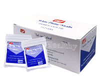 White Plume Swabs ผ้าก๊อซแผ่นถูกหลักอนามัยขาวสะอาด ซึมซับได้ดี 8 ชั้น 10 ชิ้น 10 ห่อ 1 กล่อง