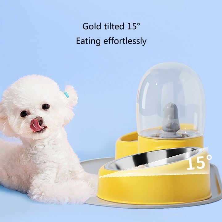 2-in-1-pet-tableware-ชามอาหารสุนัข-non-spill-automatic-water-dispenser-combo-set-สำหรับ-cat-panda-bowl