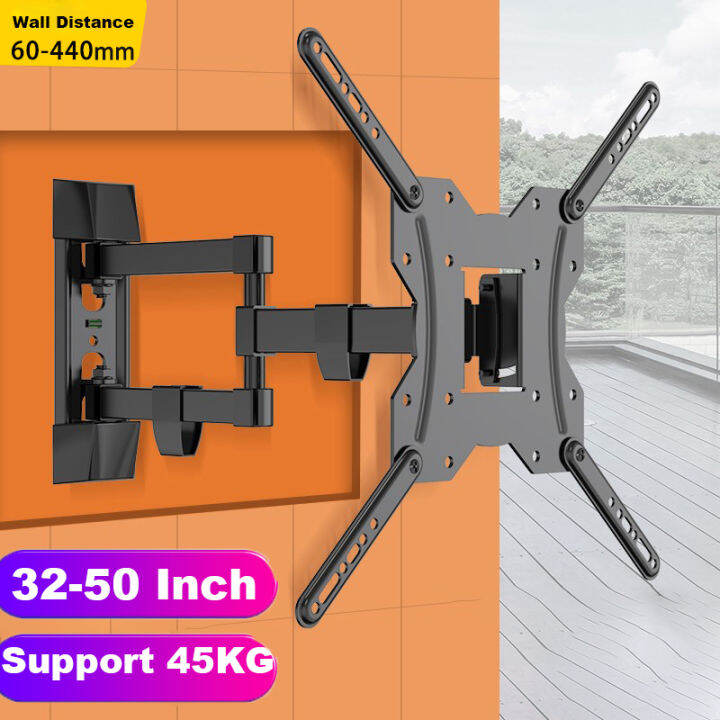 14”55“ TV Wall Mount Stand Bracket LCD LED Adjustable Tilt Swivel TV