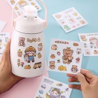 Random Cute Cartoon Hand Account Stickers / Water Cup Stationery Decoration Stickers / DIY Waterproof Stickers Student Stationery