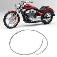 130cm รถจักรยานยนต์ สายเบรคเหล็ก PVC Sensitive Clutch Hose Universal for Motorbike