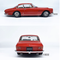 Diecast เครื่องชั่ง1:18โลหะผสมฉีดหล่อขึ้นรูปจำลองจำลอง Ferrari330gt โมเดลรถยนต์สีแดง1964KK ของขวัญของเล่นสะสม