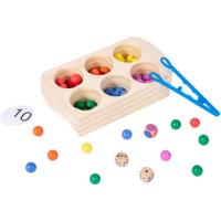 Color Sorting Boxes Wooden Color Classification Counting Beads Educational Color Sorter Multifunctional Rainbow Color Montessori Toys for Nursery Kindergarten excellently