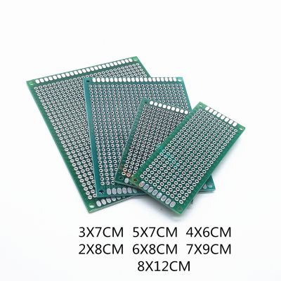 【cw】 1Pcs Side Prototype PCB 2x8 3x7 4x6 5x7 6x8 7x9 8x12 Printed Circuit Board Fiberglass Plate ！