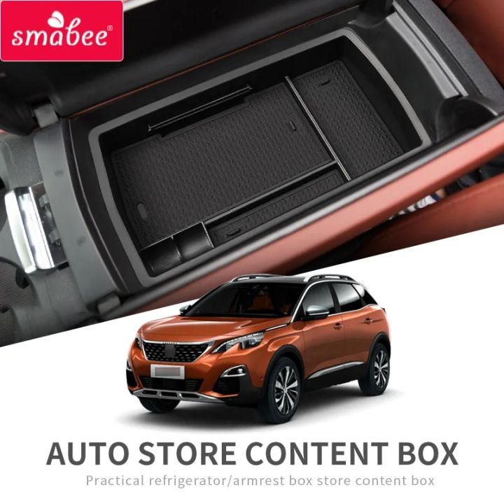 Smabee Armrest Box Storage For Citroen C5 Aircross 2017 - 2023 2022 2021  2020 Stowing Tidying Car Organizer Internal Accessories