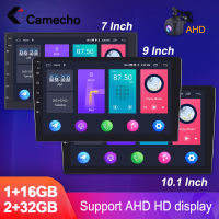 Camecho 2din AHD Android 11 Car Radio 2.5D 10.1 HD Maltimedia Stereo 2GB + 32GB Car DVD Player AHD GPS Navigation Auto Radio