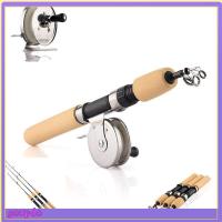 GOUPDO High Quality Winter Spinning Ice Fishing Rods Retractable Pen Pole Reels