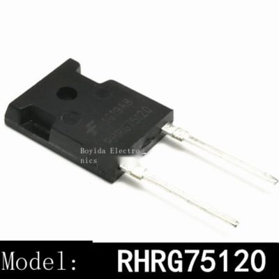 10Pcs ใหม่ RHRG75120 Diode Fast Recovery Tube Rectifier Tube 75A 1200V Spot