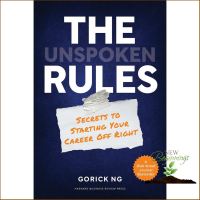 Bought Me Back ! The Unspoken Rules: Secrets to Starting Your Career Off Right Hardcover หนังสือใหม่ นำเข้าจากต่างประเทศ