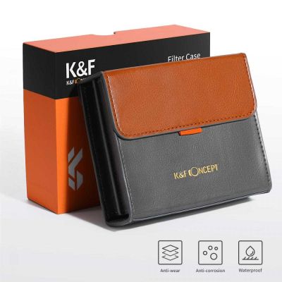 K&amp;F FILTER CASE FOR ROUND OR SQUARE ND CPL 100x100MM.