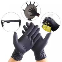 100g Pack Black Vinyl Disposable s Household s Nitrile Latex Free, Powder Free s For Kitchen Household Cleaning