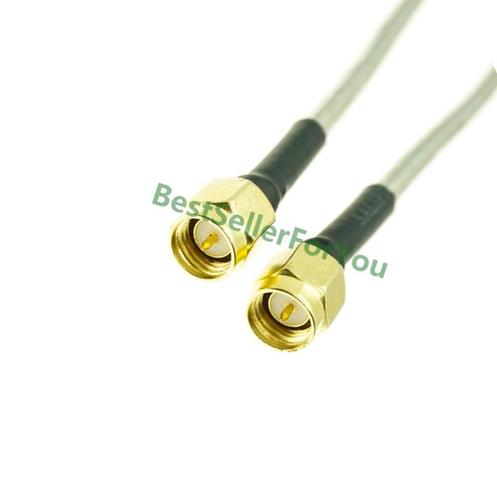 new-rg402-sma-connector-male-plug-to-sma-connector-male-plug-rf-pigtail-coax-jumper-cable-electrical-connectors