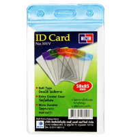 SANKO ID Card ป้ายชื่อ ป้ายชื่อพลาสติก แนวตั้ง รุ่น 101V แพ็ค 10 อัน