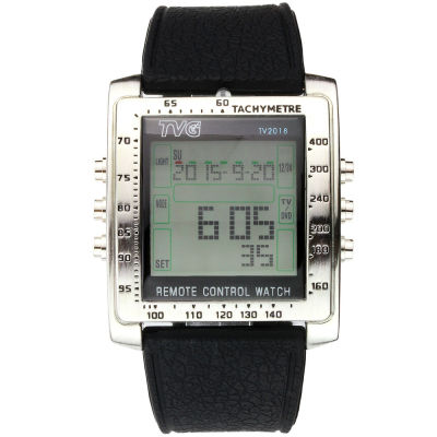 Men Watch TVG 2021 Creative TV DVD Remote Control Watches Men LCD Fashion Digital Watches Silicone Strap horloges mannen 2021
