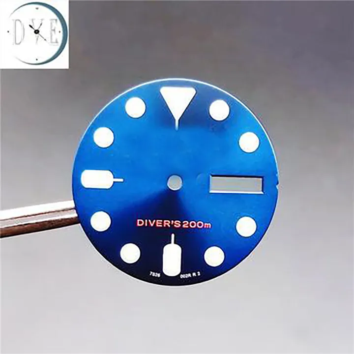 คุณภาพสูง Dial 28.5Mm Matte Sunray Dial สำหรับ NH35ดัดแปลงนาฬิกากลไก